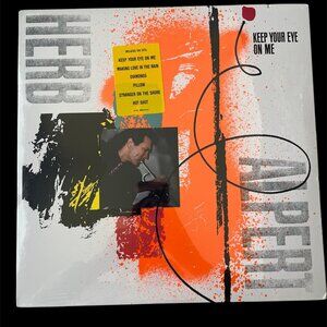 NEW HERB ALBERT Trumpet Music, Keep Your Eye On Me, Vinyl Album Record Jazz Funk